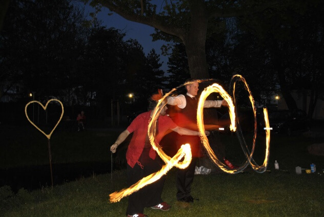 Feuerpoi Hochzeitsfeuershow